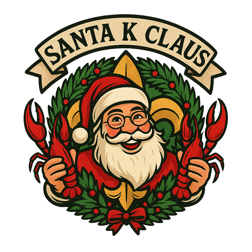 Santa K Claus Logo